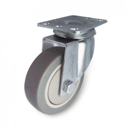 Thermoplastic Rubber 100mm Castor and Wheels 270TPY100P82